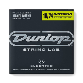 DEN1074-8 струны для 8-стр. электрогитары Dunlop